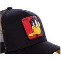 petten-gebogen-zwart-snapback-voor-kinderen-kiddaf1-daffy-duck-looney-tunes-van-capslab