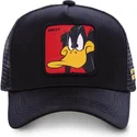 petten-gebogen-zwart-snapback-voor-kinderen-kiddaf1-daffy-duck-looney-tunes-van-capslab