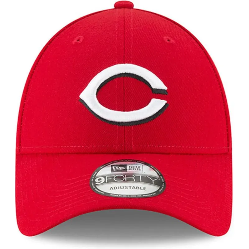 petten-gebogen-rood-verstelbaar-9forty-the-league-van-cincinnati-reds-mlb-van-new-era