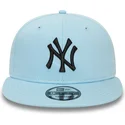 petten-plat-blauw-snapback-9fifty-league-essential-van-new-york-yankees-mlb-van-new-era