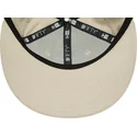petten-plat-beige-snapback-9fifty-league-essential-van-new-york-yankees-mlb-van-new-era