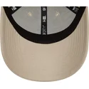petten-gebogen-beige-verstelbaar-9forty-league-essential-van-new-york-yankees-mlb-van-new-era