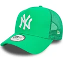 petten-gebogen-groen-snapback-a-frame-league-essential-van-new-york-yankees-mlb-van-new-era