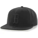 petten-plat-zwart-snapback-van-boston-red-sox-mlb-van-47-brand