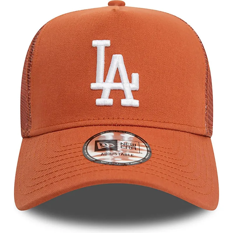 petten-gebogen-bruin-snapback-a-frame-league-essential-van-los-angeles-dodgers-mlb-van-new-era petten-gebogen-bruin-snapback-a-frame-league-essential-van-los-angeles-dodgers-mlb-van-new-era