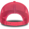 petten-gebogen-roze-snapback-a-frame-league-essential-van-los-angeles-dodgers-mlb-van-new-era