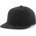 petten-plat-zwart-snapback-van-chicago-white-sox-mlb-van-47-brand