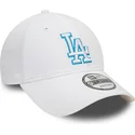 petten-gebogen-wit-verstelbaar-9forty-team-outline-van-los-angeles-dodgers-mlb-van-new-era