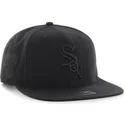 petten-plat-zwart-snapback-van-chicago-white-sox-mlb-van-47-brand