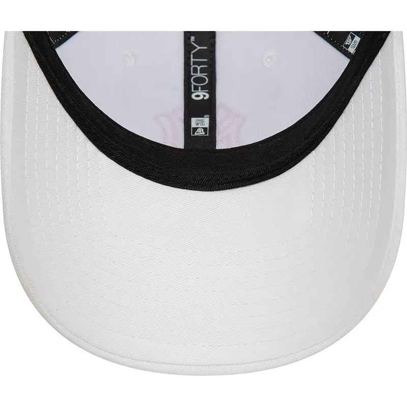 petten-gebogen-wit-verstelbaar-rosa-9forty-team-outline-van-new-york-yankees-mlb-van-new-era