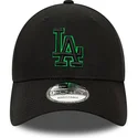 petten-gebogen-zwart-verstelbaar-9forty-team-outline-van-los-angeles-dodgers-mlb-van-new-era