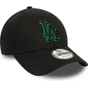 petten-gebogen-zwart-verstelbaar-9forty-team-outline-van-los-angeles-dodgers-mlb-van-new-era
