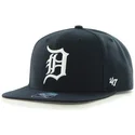 petten-plat-marineblauw-snapback-van-detroit-tigers-mlb-van-47-brand