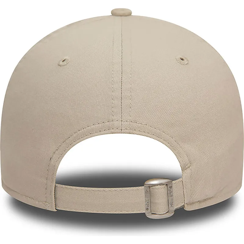 petten-gebogen-beige-verstelbaar-9forty-seasonal-infill-van-new-york-yankees-mlb-van-new-era
