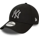 petten-gebogen-zwart-verstelbaar-9forty-seasonal-infill-van-new-york-yankees-mlb-van-new-era