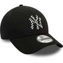 petten-gebogen-zwart-verstelbaar-9forty-seasonal-infill-van-new-york-yankees-mlb-van-new-era
