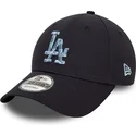 petten-gebogen-marineblauw-verstelbaar-9forty-animal-infill-van-los-angeles-dodgers-mlb-van-new-era