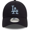petten-gebogen-marineblauw-verstelbaar-9forty-animal-infill-van-los-angeles-dodgers-mlb-van-new-era