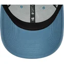 petten-gebogen-blauw-verstelbaar-9forty-seasonal-infill-van-new-york-yankees-mlb-van-new-era