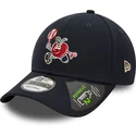 petten-gebogen-marineblauw-verstelbaar-9forty-repreve-baseball-apple-van-new-era