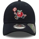 petten-gebogen-marineblauw-verstelbaar-9forty-repreve-baseball-apple-van-new-era