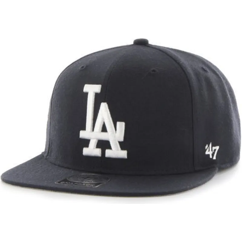 petten-plat-marineblauw-snapback-van-los-angeles-dodgers-mlb-van-47-brand petten-plat-marineblauw-snapback-van-los-angeles-dodgers-mlb-van-47-brand