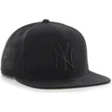 petten-plat-zwart-snapback-van-new-york-yankees-mlb-van-47-brand