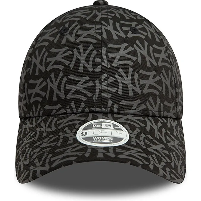 petten-gebogen-zwart-verstelbaar-9forty-monogram-van-new-york-yankees-mlb-van-new-era petten-gebogen-zwart-verstelbaar-9forty-monogram-van-new-york-yankees-mlb-van-new-era