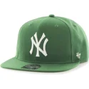 petten-plat-groen-snapback-van-new-york-yankees-mlb-van-47-brand