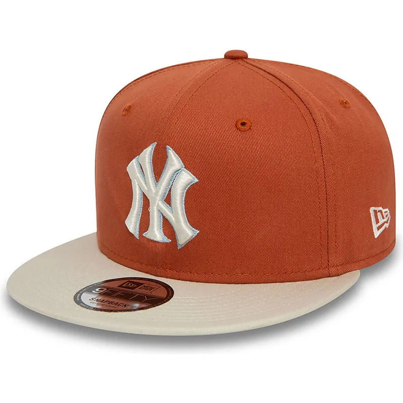 petten-plat-bruin-snapback-9fifty-patch-van-new-york-yankees-mlb-van-new-era petten-plat-bruin-snapback-9fifty-patch-van-new-york-yankees-mlb-van-new-era