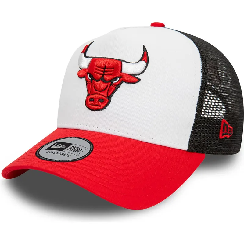 petten-gebogen-meerkleurig-snapback-a-frame-van-chicago-bulls-nba-van-new-era