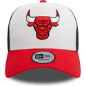 petten-gebogen-meerkleurig-snapback-a-frame-van-chicago-bulls-nba-van-new-era