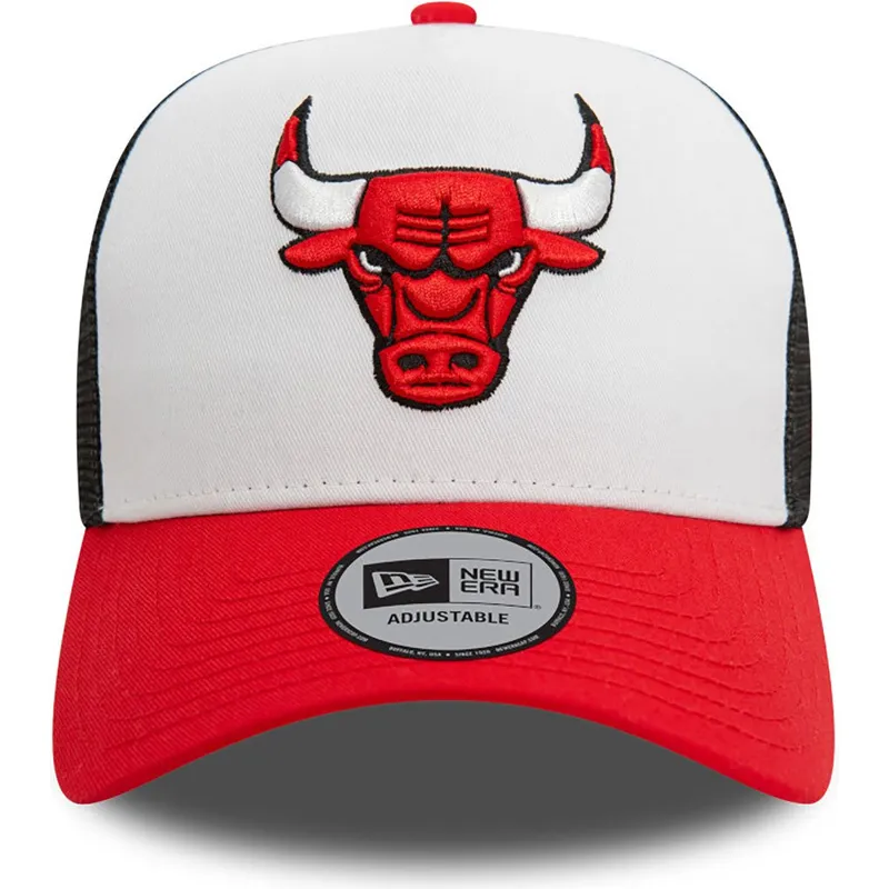 petten-gebogen-meerkleurig-snapback-a-frame-van-chicago-bulls-nba-van-new-era