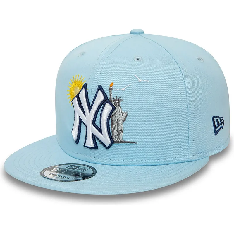 petten-plat-blauw-snapback-9fifty-summer-icon-van-new-york-yankees-mlb-van-new-era