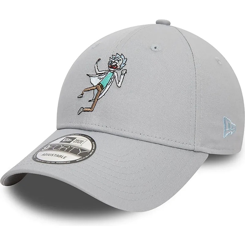 petten-gebogen-grijs-verstelbaar-9forty-character-van-rick-sanchez-rick-y-morty-van-new-era
