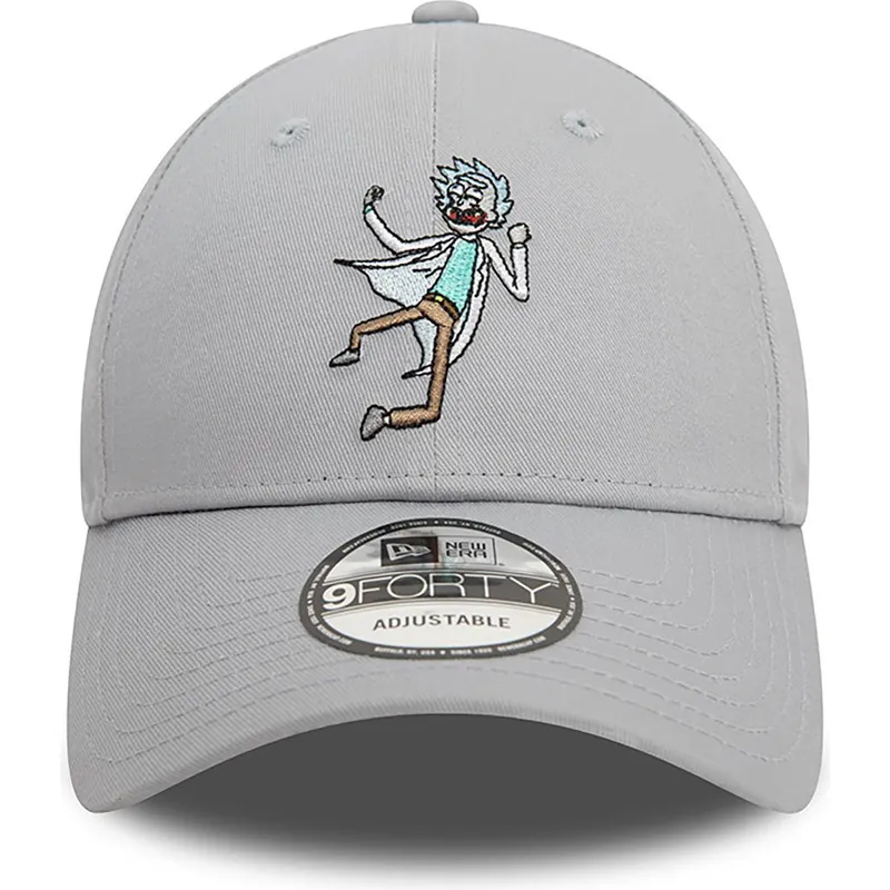 petten-gebogen-grijs-verstelbaar-9forty-character-van-rick-sanchez-rick-y-morty-van-new-era