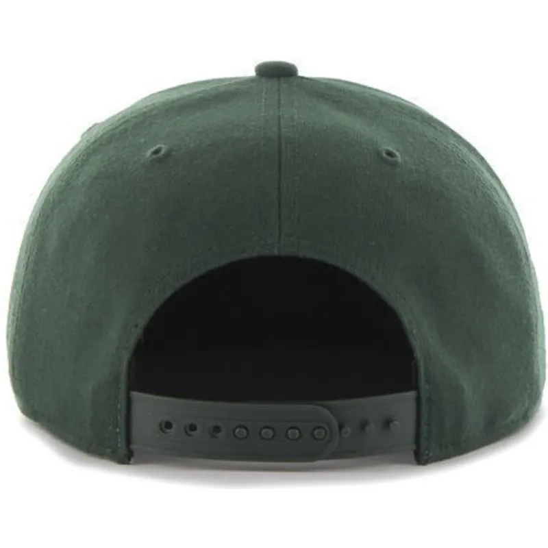 petten-plat-groen-snapback-van-oakland-athletics-mlb-van-47-brand