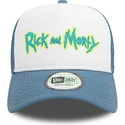 petten-gebogen-blauw-snapback-a-frame-character-van-rick-y-morty-van-new-era