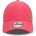petten-gebogen-roze-verstelbaar-9forty-flawless-van-new-york-yankees-mlb-van-new-era