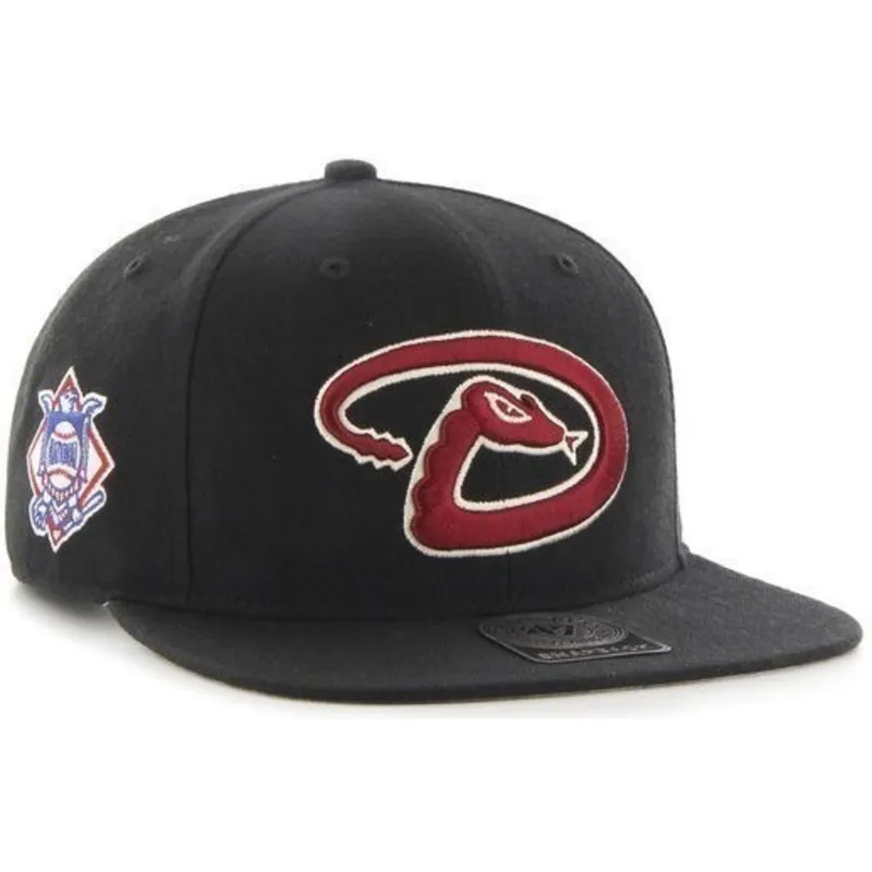 petten-plat-zwart-snapback-van-mlb-van-47-brand petten-plat-zwart-snapback-van-mlb-van-47-brand