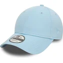 petten-gebogen-blauw-verstelbaar-9forty-essential-van-new-era