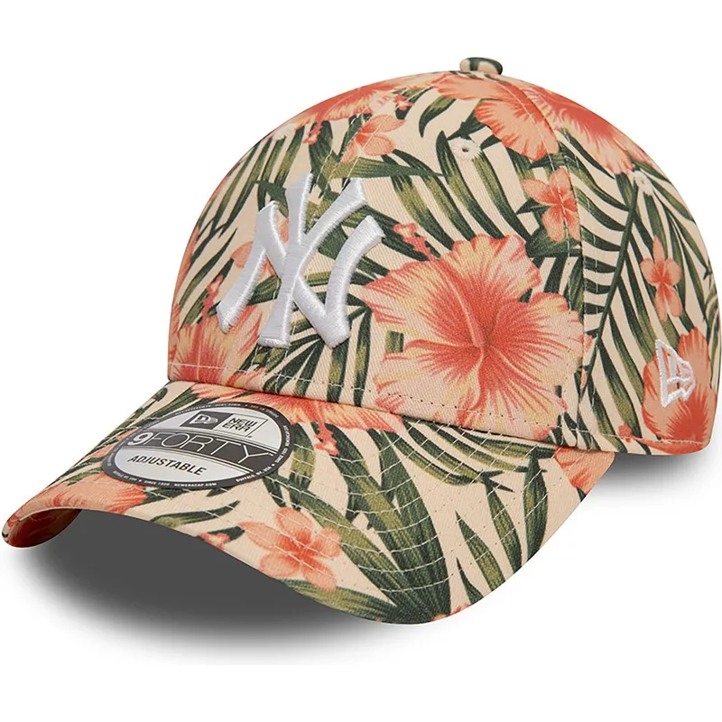 petten-gebogen-meerkleurig-verstelbaar-9forty-tropical-van-new-york-yankees-mlb-van-new-era