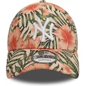 petten-gebogen-meerkleurig-verstelbaar-9forty-tropical-van-new-york-yankees-mlb-van-new-era