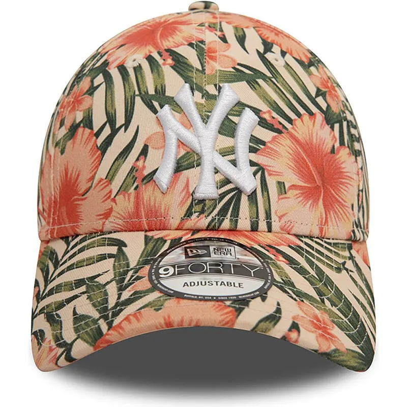 petten-gebogen-meerkleurig-verstelbaar-9forty-tropical-van-new-york-yankees-mlb-van-new-era