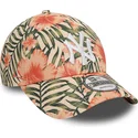 petten-gebogen-meerkleurig-verstelbaar-9forty-tropical-van-new-york-yankees-mlb-van-new-era