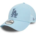 petten-gebogen-blauw-snapback-9forty-home-field-van-los-angeles-dodgers-mlb-van-new-era