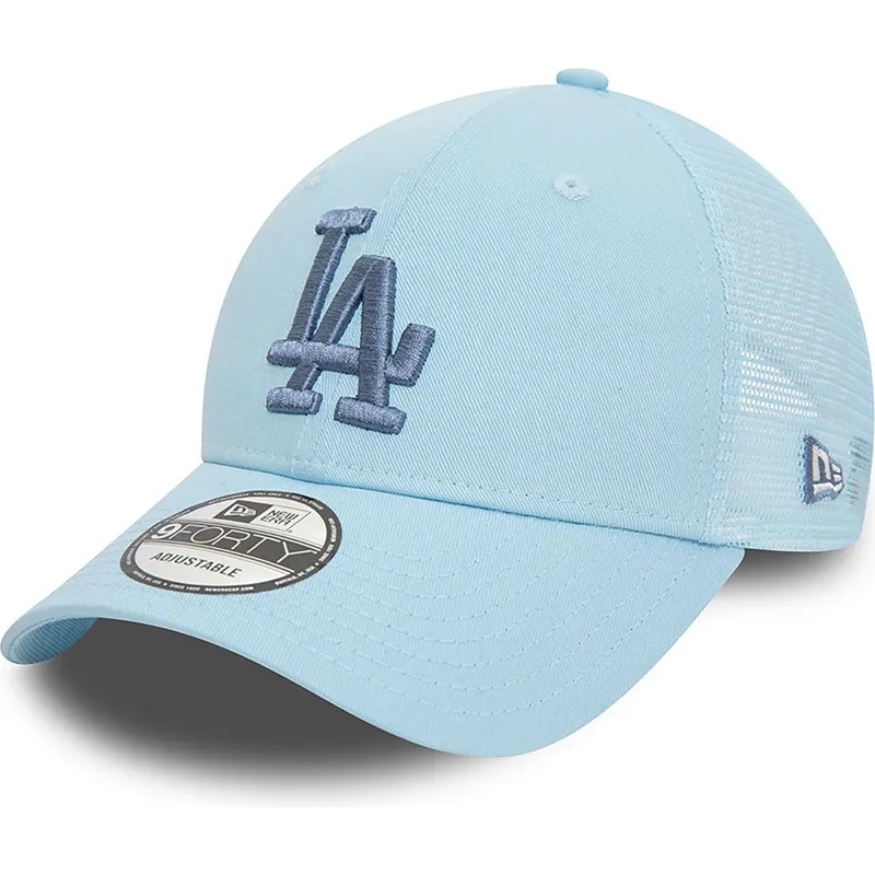 petten-gebogen-blauw-snapback-9forty-home-field-van-los-angeles-dodgers-mlb-van-new-era