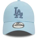 petten-gebogen-blauw-snapback-9forty-home-field-van-los-angeles-dodgers-mlb-van-new-era