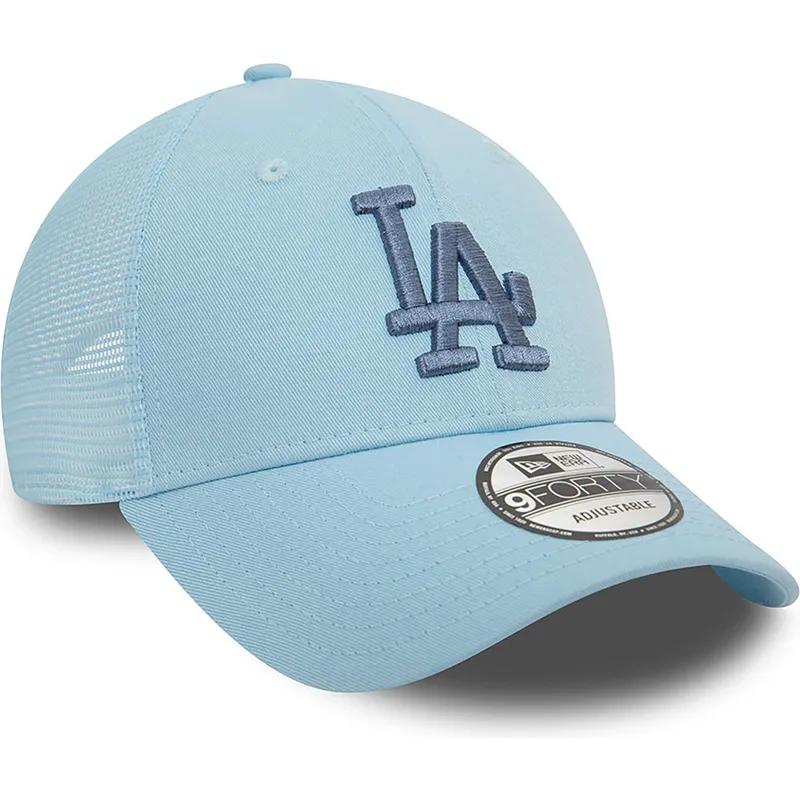 petten-gebogen-blauw-snapback-9forty-home-field-van-los-angeles-dodgers-mlb-van-new-era
