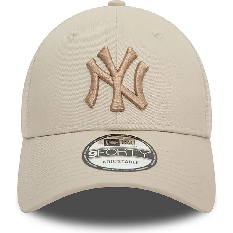 petten-gebogen-beige-snapback-9forty-home-field-van-new-york-yankees-mlb-van-new-era petten-gebogen-beige-snapback-9forty-home-field-van-new-york-yankees-mlb-van-new-era